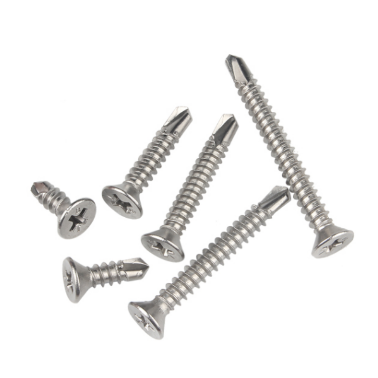 Self Drilling Screw with Phillips Head Metric Measurement and Stainless Steel Material
