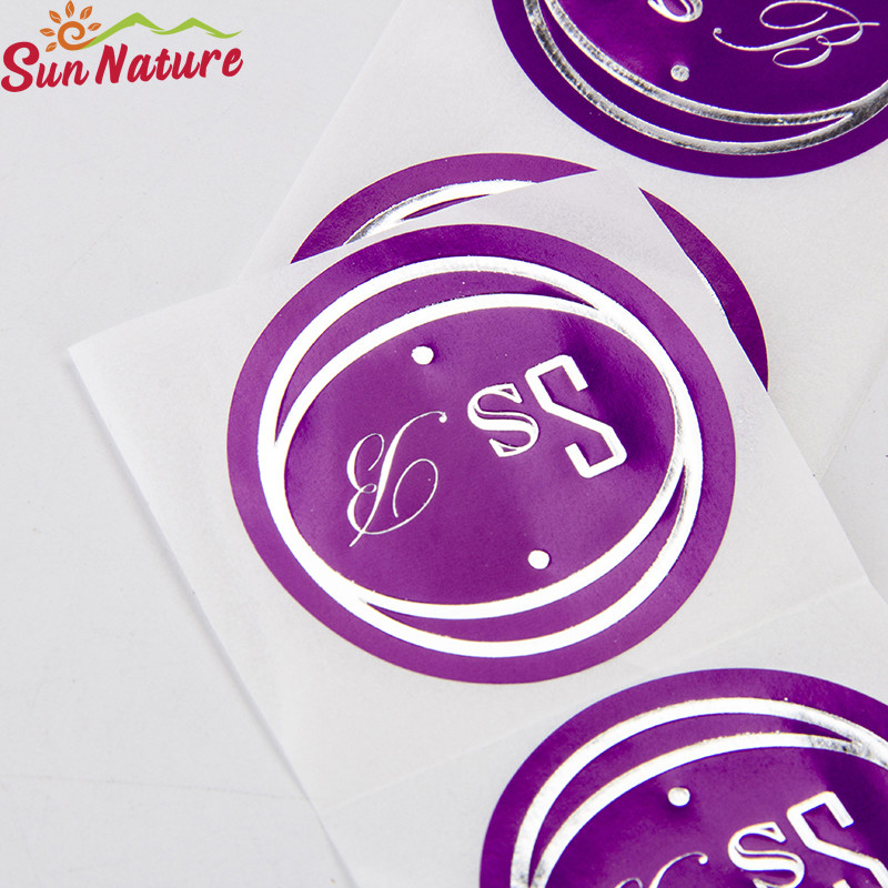 Customized Label Stickers Oval Paper Sticker Labels For Hair Extension