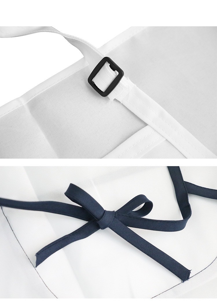 Comfort White Polyester Apron Sublimation Blanks For Adult And Kids Eco Friendly