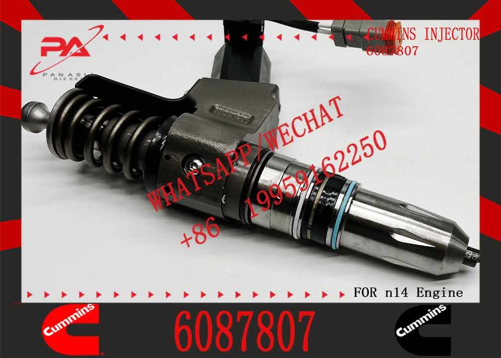 Auto Parts Diesel Fuel Injector 4307516 6087807 3080931F For CUMMINS N14 diesel engine