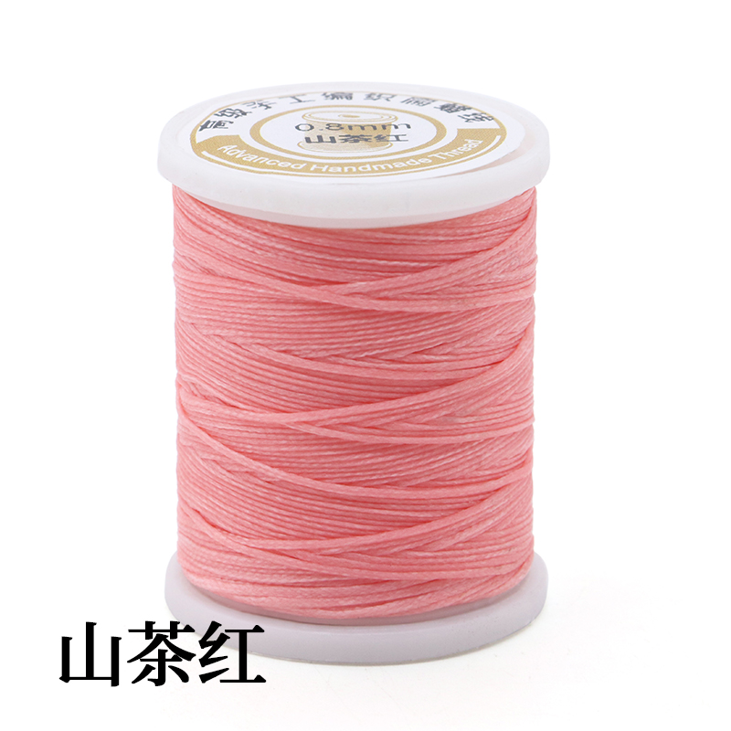 Purse Leather Sewing Waxed Thread-Practical Long Stitching Thread For Leather Craft DIY 0.8mm wax thread