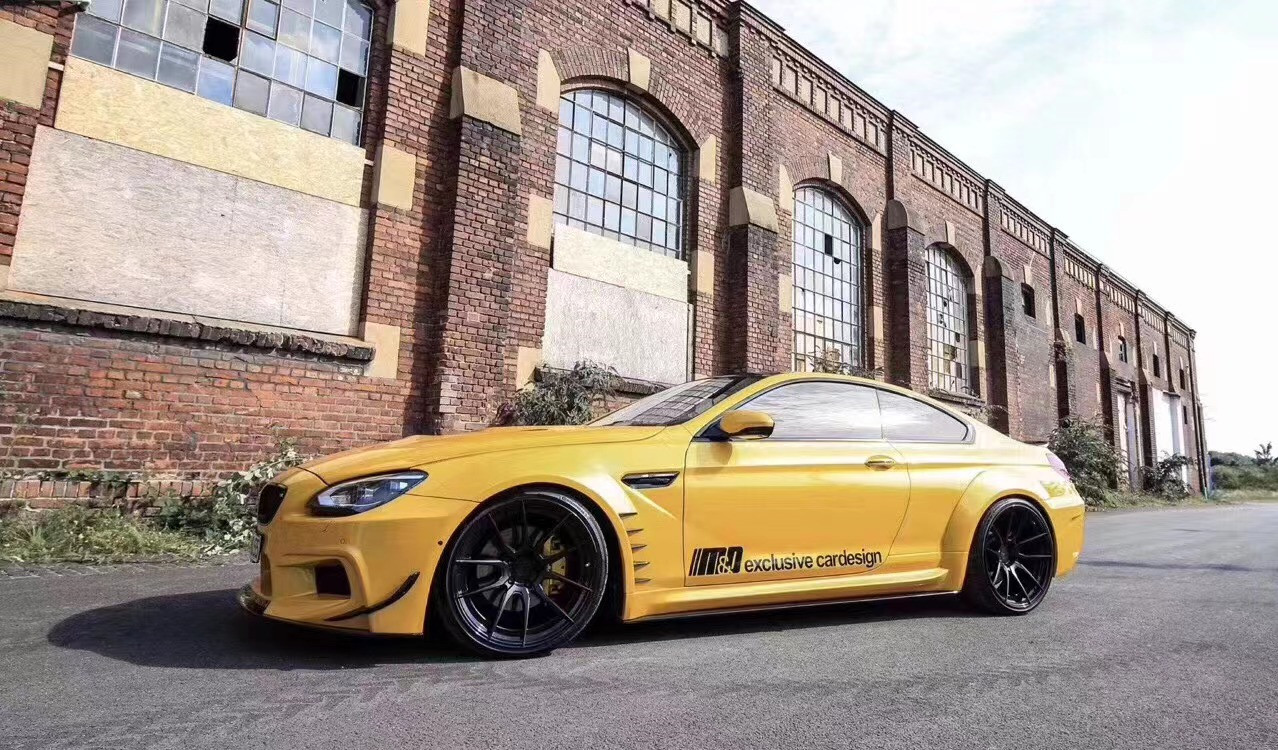 For BMW 6 Series F12 F13 Body Kit FPR Material F12 F13 Upgraded Prior Design Style Body Kit Spoiler
