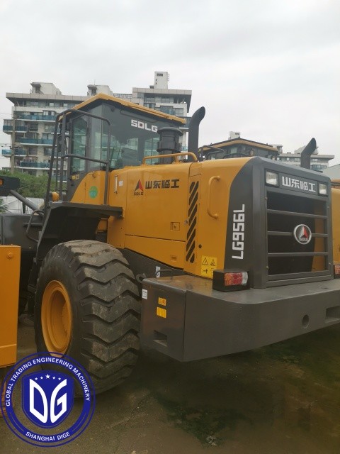 LG956L Used SDLG Loader 17t Splendid Used Hydraulic Excavator Loader