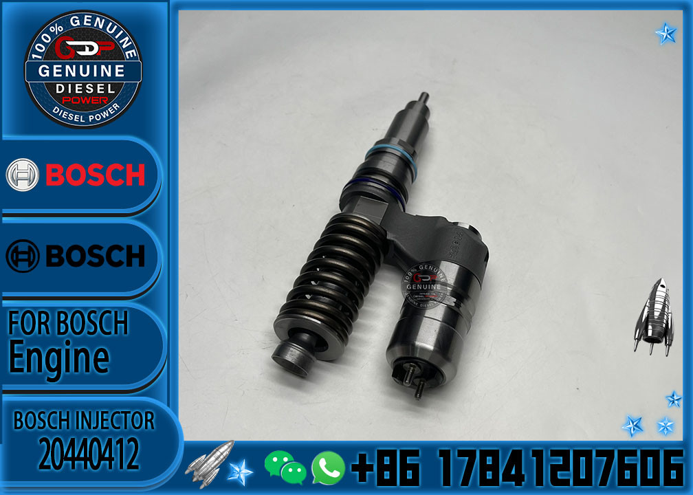 Fuel Injector 20440409 20440412 0414702016 0414702023 0414702005 Compatible With Common Rail Fuel Injector