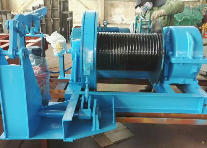 Cargo material lifting electric motor engin wire rope pulling steel electric winch