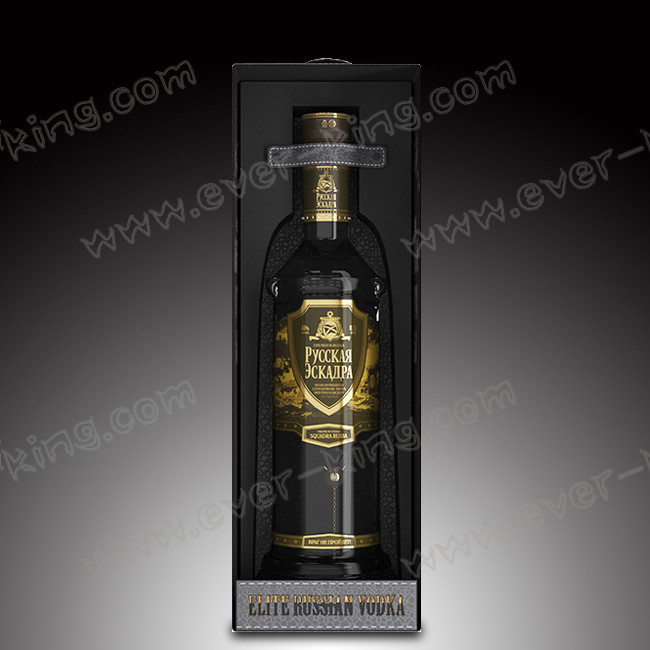 Book Shape Luxury Square Bottle Box , Bottle Paper Box