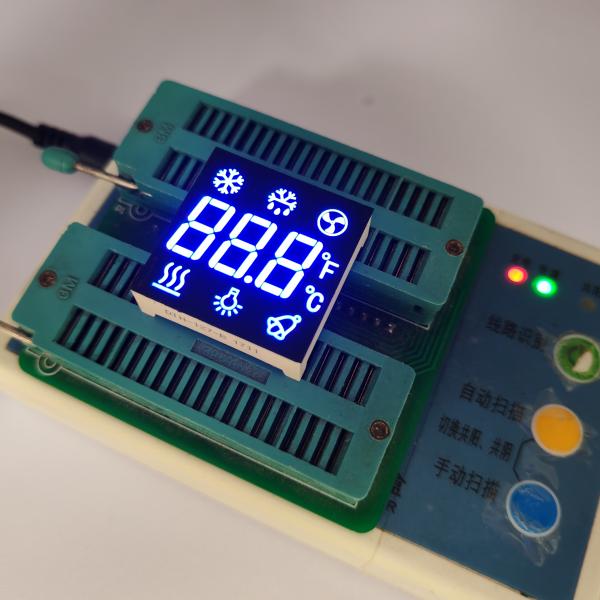 Customized Common Anode 3-Digit 7-Segment LED Display Refrigerator Controller