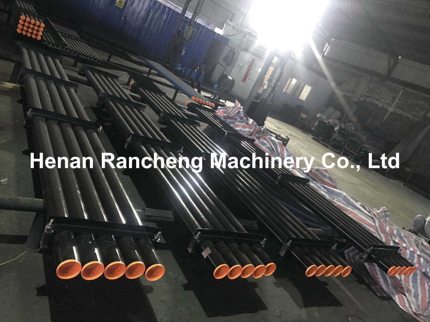 Heat Treated Drilling Rig Tools Water Well Drill Pipe 60mm 76mm 89mm 102mm 114mm