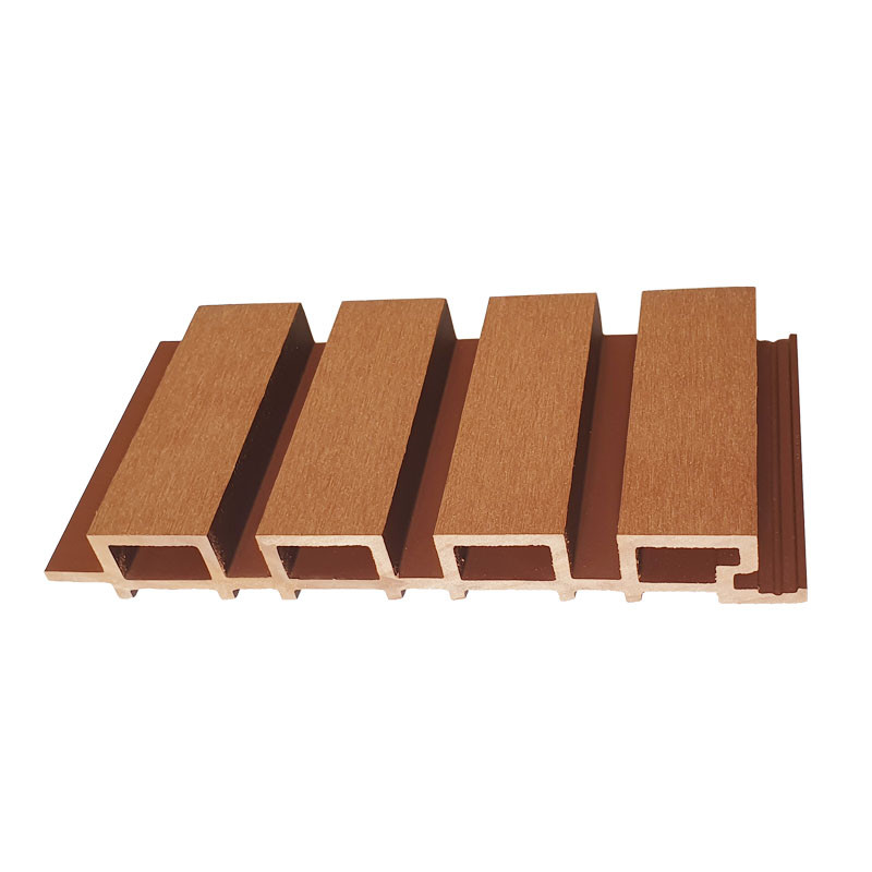 Modern Design WPC Outdoor Wall Panel With Brushed Technique
