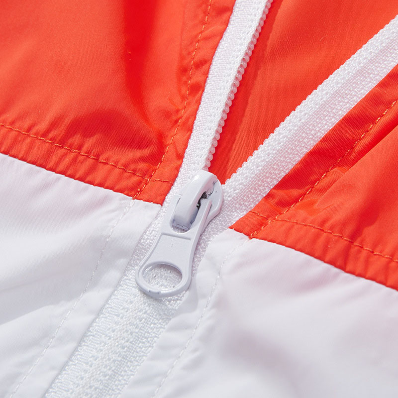 LOGO Printed Outdoor Windbreaker Jacket Thin Sunscreen UV Protection Jacket