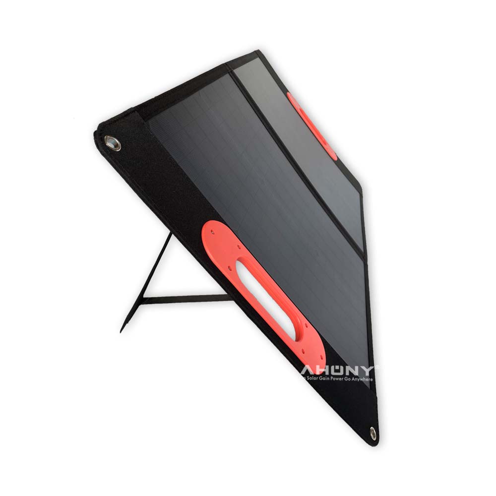 12V 100W Foldable Solar Panel suitcase blanket Portable Photovoltaic Folding Camping Solar Panels cell phone charger
