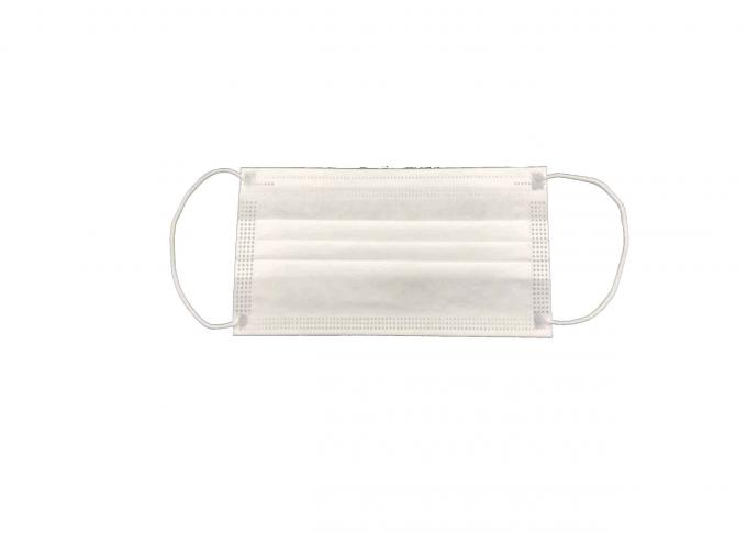 High Density Hygienic Face Mask , Isolation Face Mask Fiber Nonwoven Fabric Material