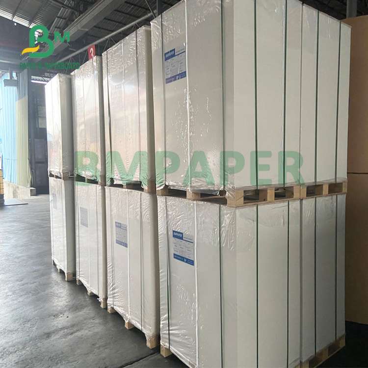 390gsm Two Sides Bleach White Moisture Absorbing Papel  100% Wood Pulp