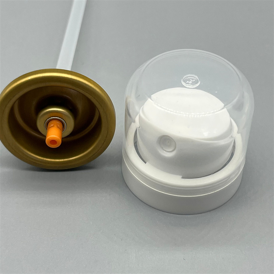 Child-Safe Locking Deodorant Body Spray Valve for Family Households with Tamper-Proof Actuator