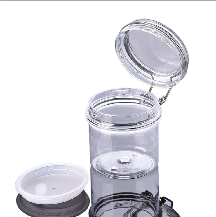 Lotions Oils Clear Brown Makeup Empty Cream Jars With Lids 20ml