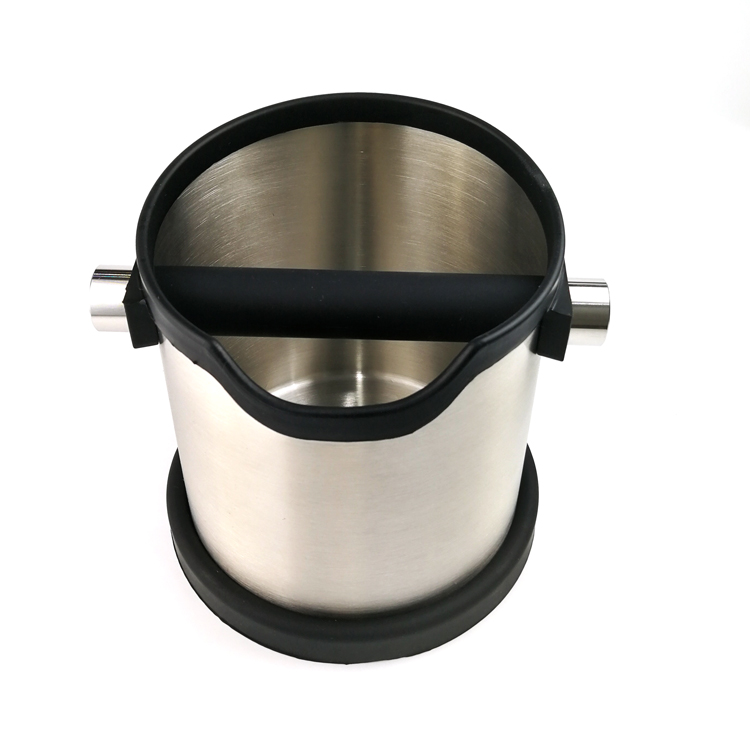 Professional Coffee Grind Knock Box / Countertop Knock Box For Coffee Grounds