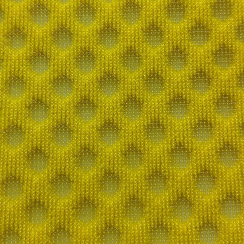 Breathable Airmesh White Polyester Mesh Fabric Recycled Polyester Mesh 430gsm