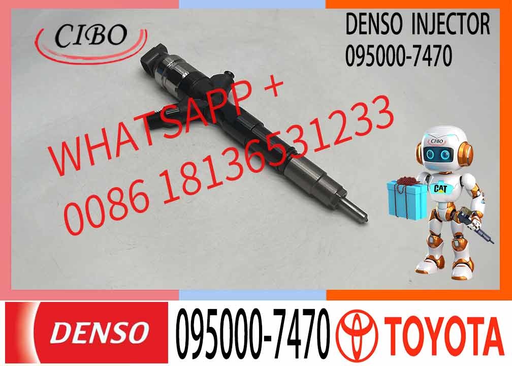 Cmmon Fuel Injectors 095000-7470 23670-39255 095000-7830 23670-30330 Engine Parts