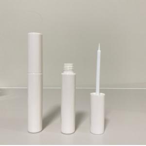 10ML Matte White Eyelash Glue Eyelash Serum Tubes UV Printing