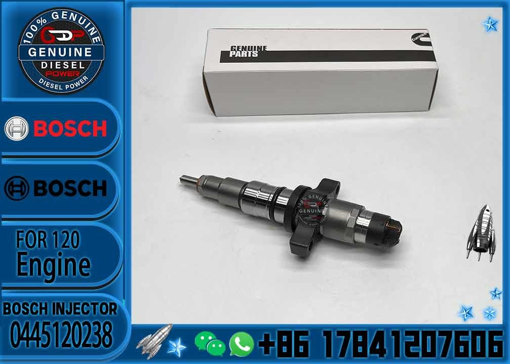 Factory Sale OE Quality Diesel Fuel Common Rail Injector 0445120238 0 445 120 238 5263316 For Dodge Ram 2500 3500 C Ummi