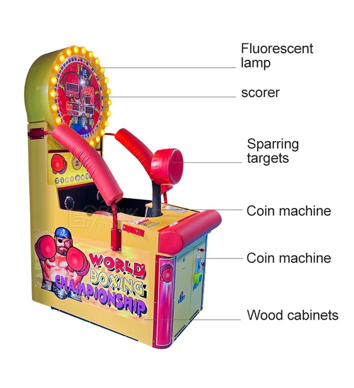 Amusement Arcade Machine World Boxing Championship Sports Game Boxing Game