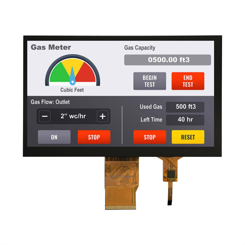 7 Inch Industrial Grade TFT Display 1024X600 Dots RGB Interface With CTP