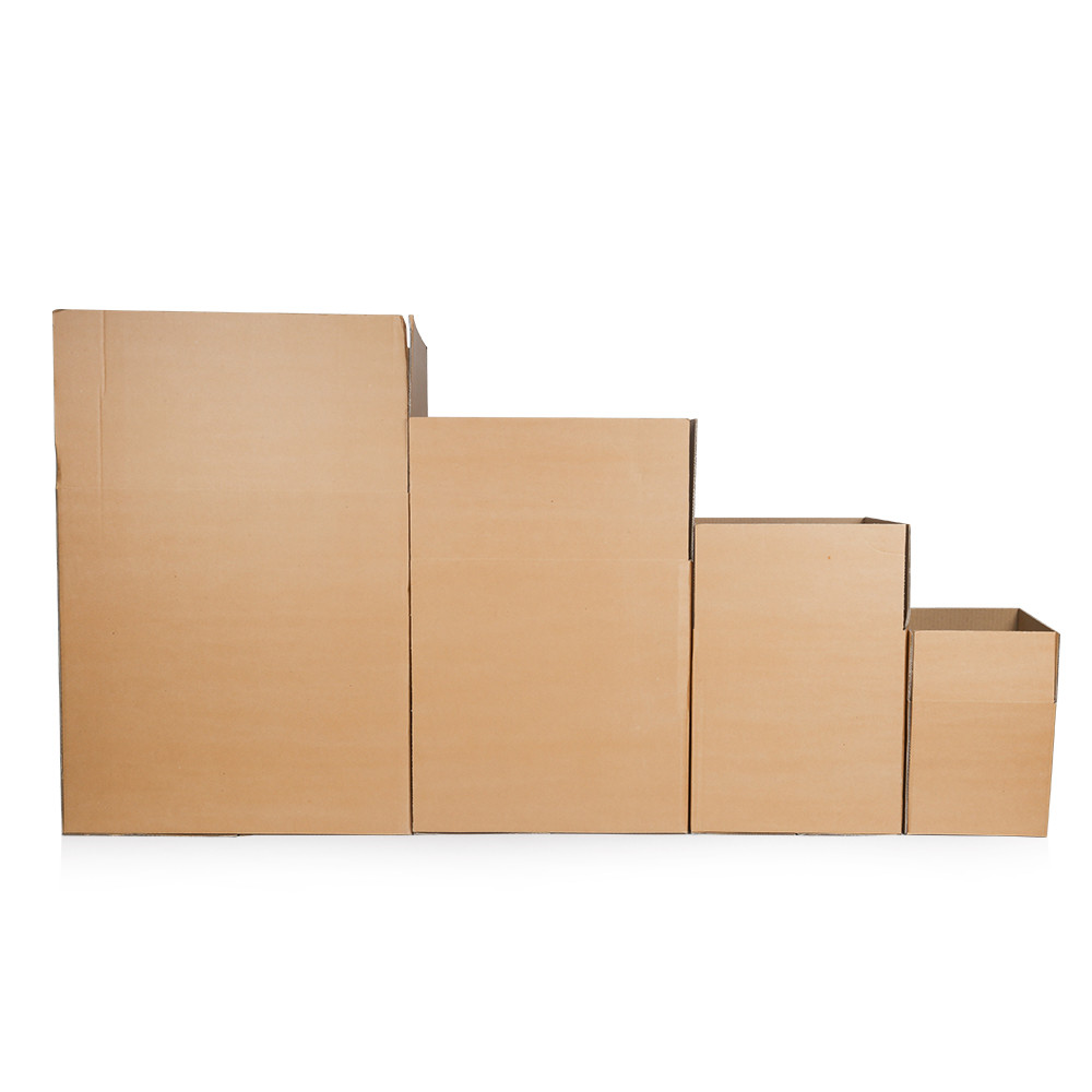 Offset Printing Shipping Boxes / Corrugated Paper Box Customized Logo