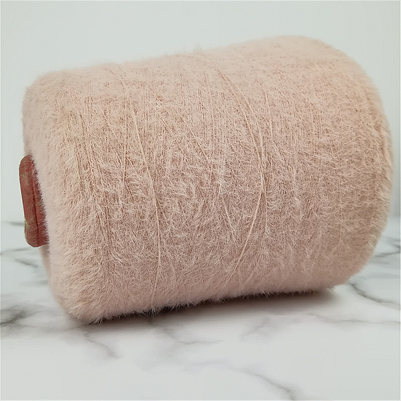 1/13NM 100% Nylon Soft Warm Feather Yarn Hair 2cm