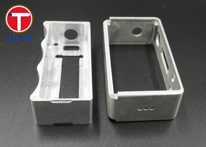 Custom CNC Processing Square Tube Amplifier Aluminum Alloy Shell For Speaker