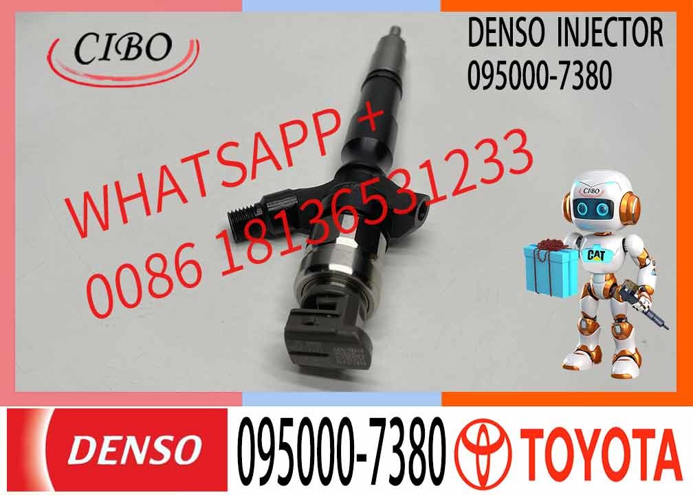 095000-7380 Common Rail Fuel Injector 095000-7381 095000-7382 23670-0L010 23670-0L070 23670-30240 with DLLA145P1024