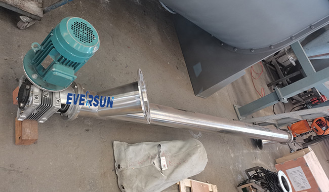 Customized U Trough Screw Conveyor For Sand Granular Material