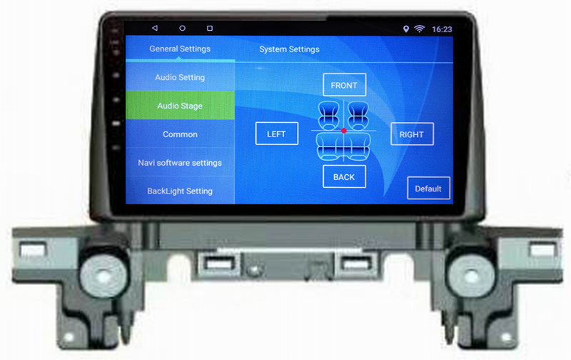 Ouchuangbo car radio head unit stereo android 6.0 for Mazda CX-5 2017 with bluetooth SWC BT AUX 4 Cores wallpaper.
