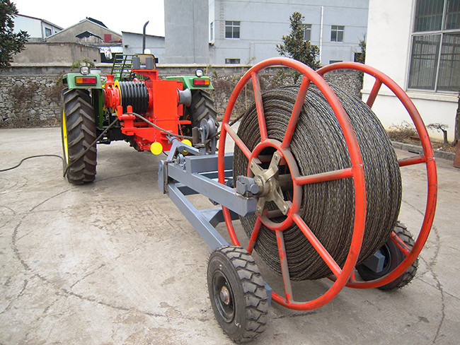 Conductor Stringing Equipment Tractor Puller For Transmission Line Max Diameter Of Applicable Steel Wire Rope 18mm