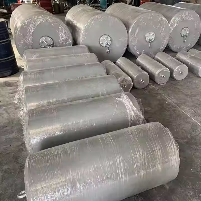 1700 X 3000mm Floating Buoy Fender Abrasion Resistant Light Reflective Eco Friendly