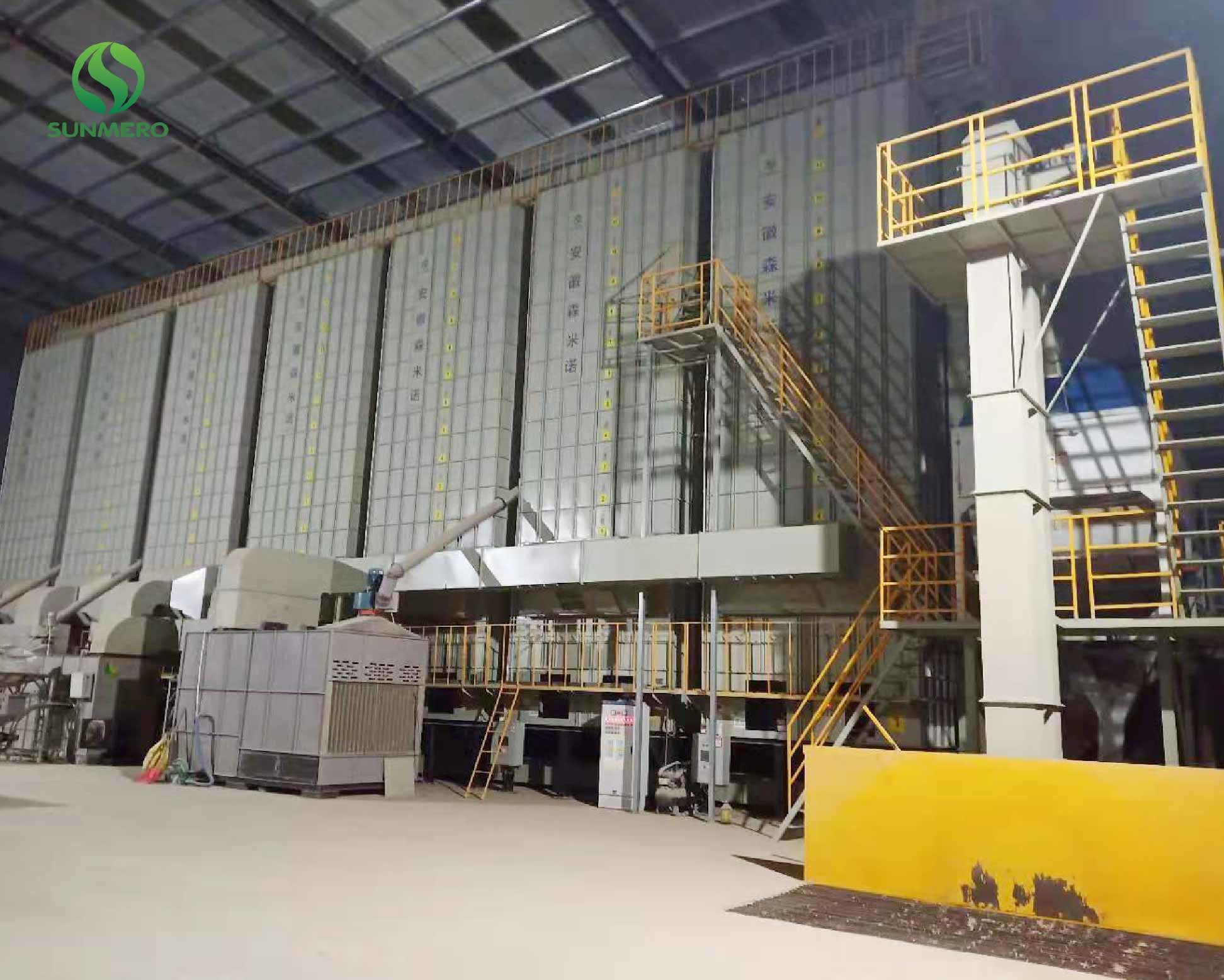 Automatic Multipurpose Mechanical Dryer For Corn 22 Tons / Batch