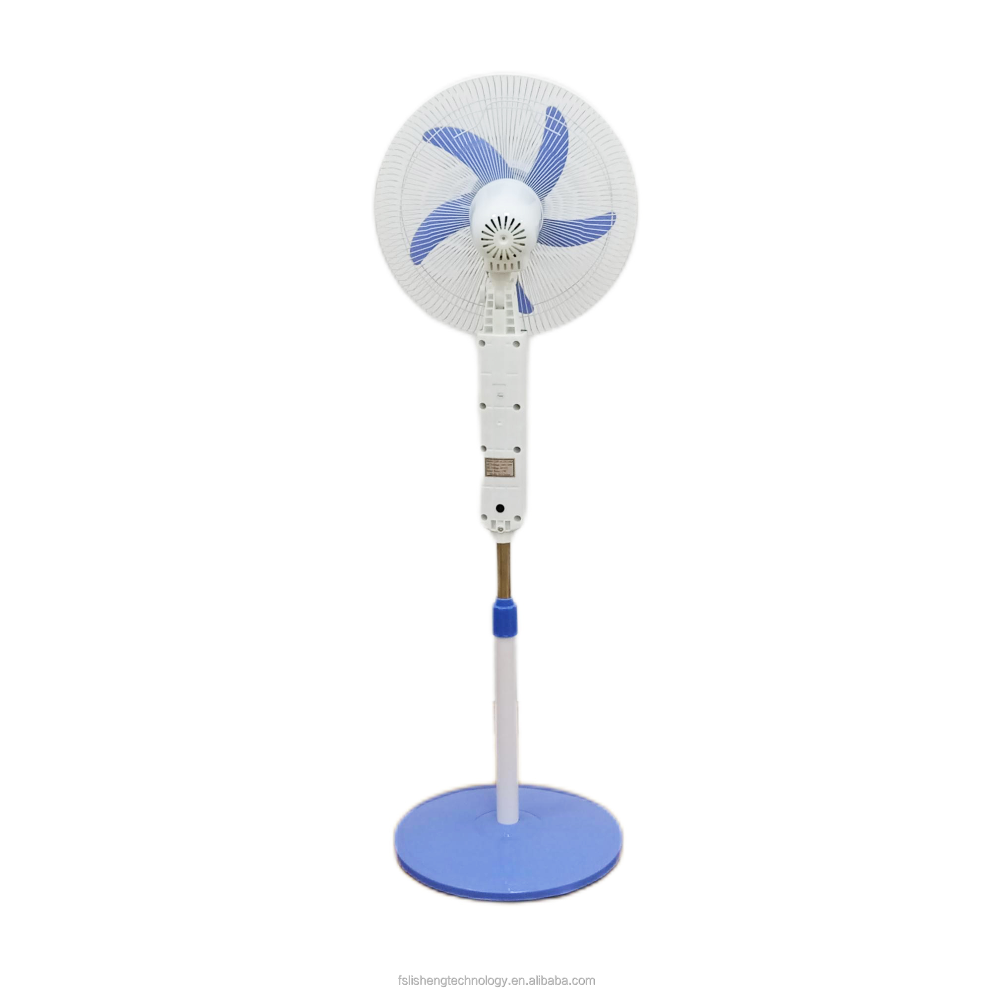 Plastic 16 Inch Rechargeable Stand Fan USB Mobile Phone Charging Fan With LED Light