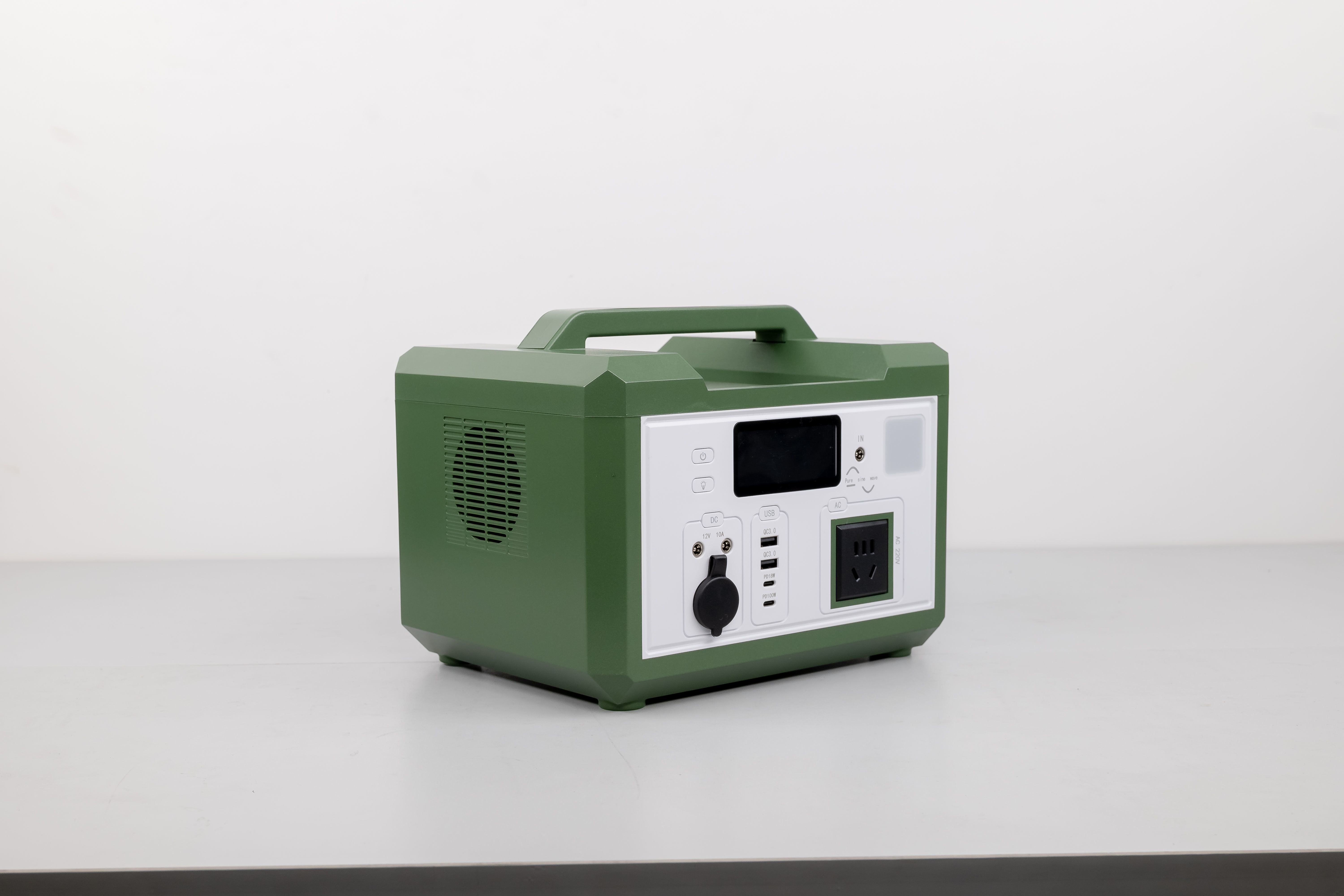 Home Energy Storage System USB Type-C QC 3.0 Output Power 18W MPPT Support Portable Power Source For Camping