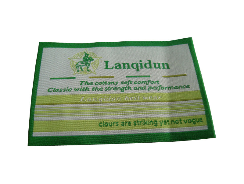 Order Custom Woven Hem Tags Straight Cut Woven Quilt Labels Product Labels Price