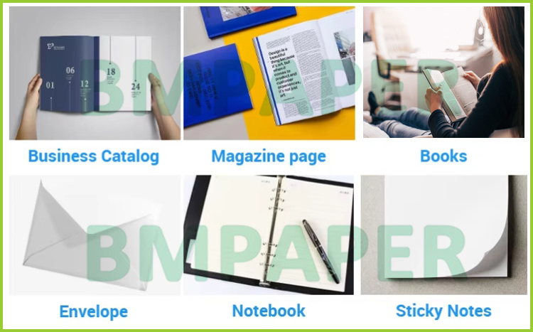 160gsm Brilliant White Braille Paper For Notebooks 72 x 102cm Offset Printing
