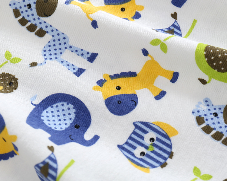 Soft Cute Newborn Baby Clothes Short Sleeve Bodysuit Baby Boys And Girls