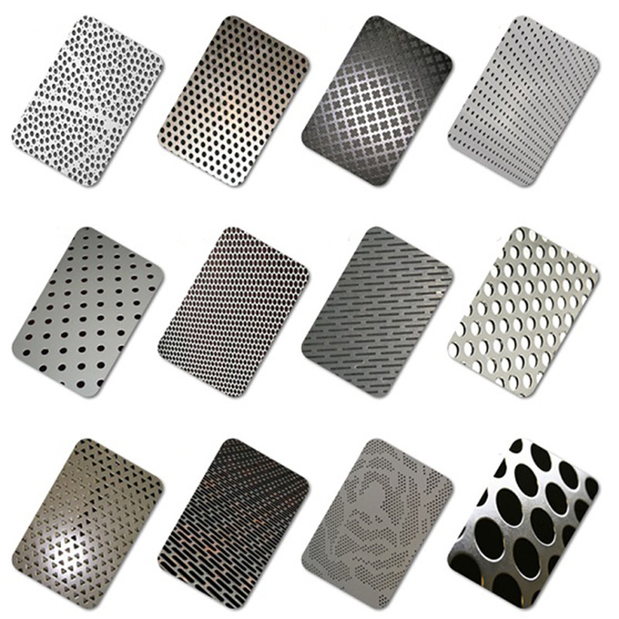 316 Stainless Steel Perforated Sheet Metal Custom Perforated SS Sheet