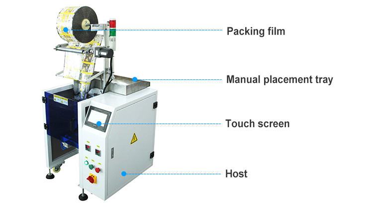 Fully Automatic Child Toy Bricks Plastic Parts Building Bricks Counting Packaging Packing Machine