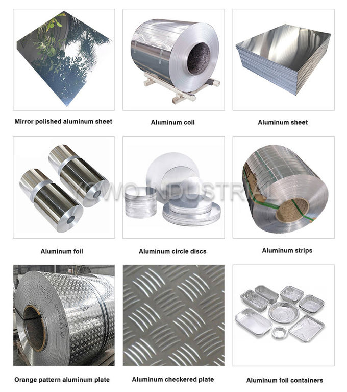 Decorative 1.2mm 2438*1219mm 1060 Aluminum Sheet