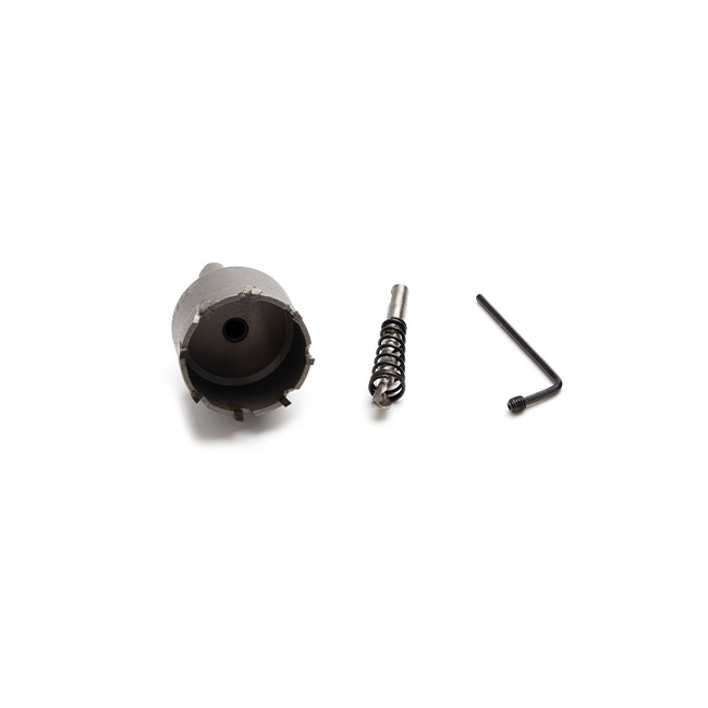 Carbide Triangle Shank Hole Saw Bit Tungsten Carbide Hole Saw For Steel Plate