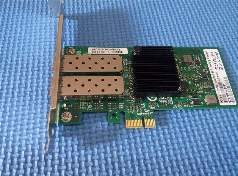 PCIe x1 1000Base-FX Dual SFP Port Fiber NIC 1000Mbps Fiber Optic Network Interface Cards 1G Desktop PC Network Adapter