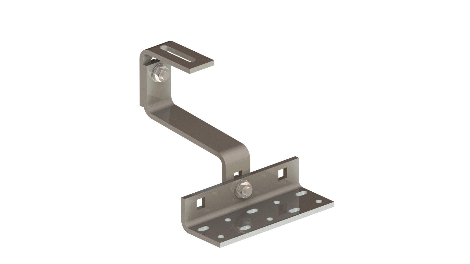 Residence Photovoltaic Adjustable Solar Panel Bracket Aluminum Tile Roof Mounting System