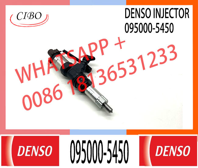 diesel fuel injector 095000-5450 ME302143 injector for Fuso Mitsubishi 6M60, 6M60T, 6M60-T1 common rail injector 095000-