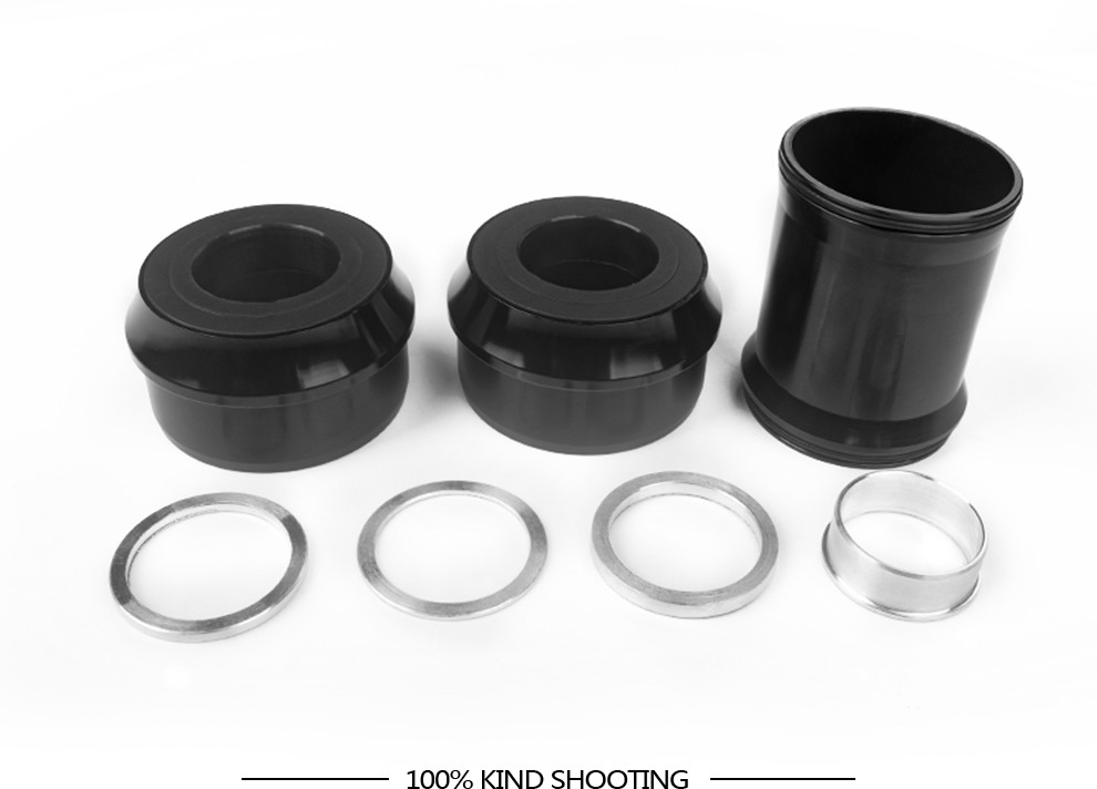 Aluminum Alloy Mountain Road 3 Piece Bike Bottom Bracket Replacement PF30