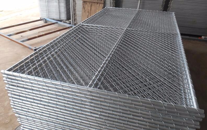Cross Brace 11.5 Ga (0.11") Us Standard Galvanized Chain Link Temporary Steel Fence No Import Duty