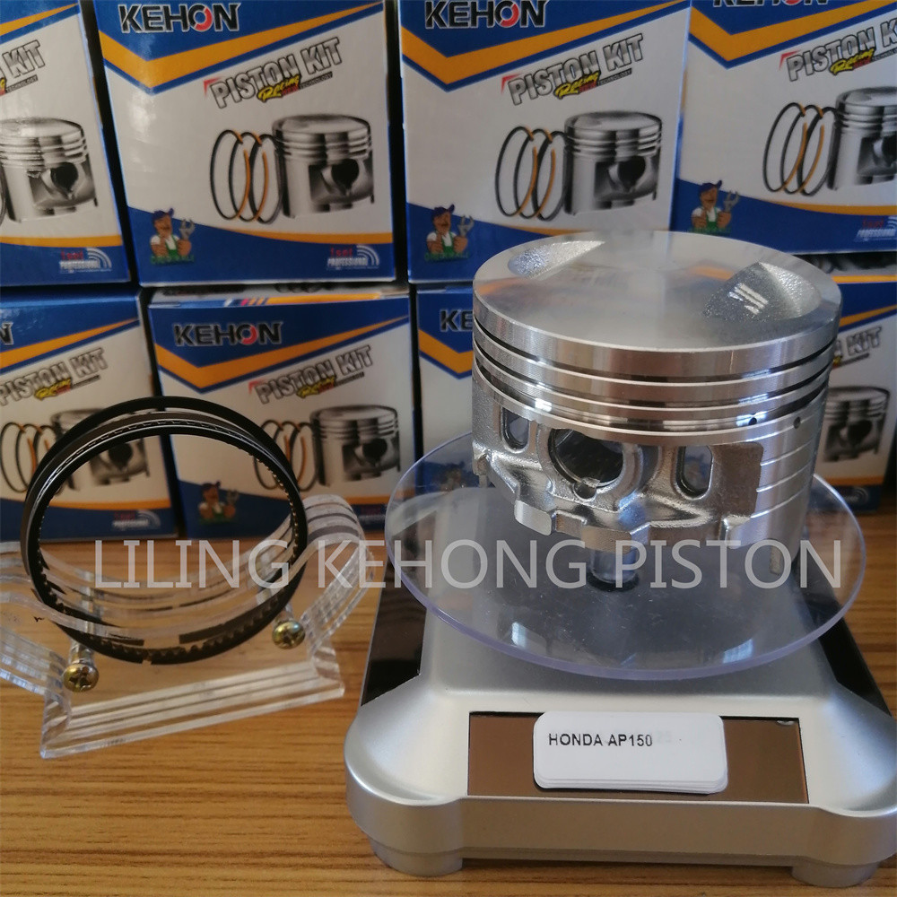 Diesel Engine JET Piston For JET150 62mm CLY DIA Aluminum Silver